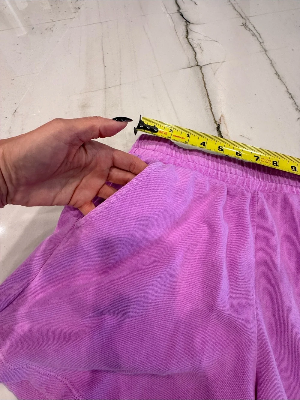 Old Navy Lavender V-Neck Hoodie and Matching Shorts